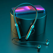 Wireless Bluetooth Earphones Neckband Headphones Gaming Stereo Sports Headset Halter Waterproof Magnetic Earbud with LED Display