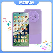 Montessori Baby Cell Phone Toys Children Simulation Phone Musical Early Educational Toy Infant Mobile Phone Model Vocal Toy Gift