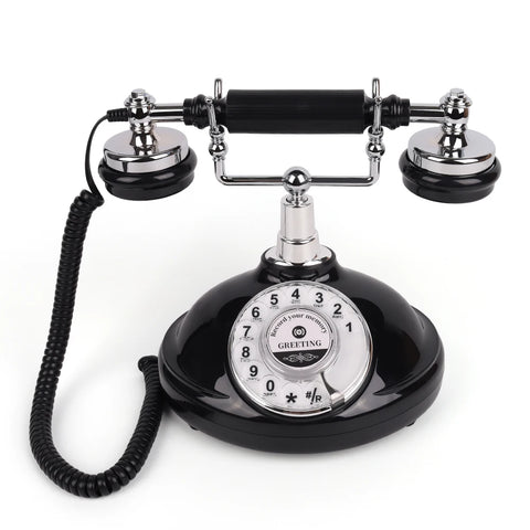 Hot sale wedding gift leave a message telephone Vintage style audio guestbooks antique Retro audio guest book phone For Wedding
