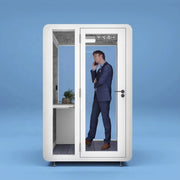 Removable Office Phone Soundproof Portable Voice Phone Pod Recording Soundproof Cabin