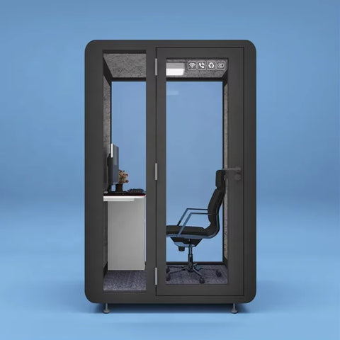 Removable Office Phone Soundproof Portable Voice Phone Pod Recording Soundproof Cabin