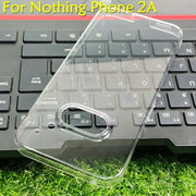 For Nothing Phone1 2 2A 3A Pro Phone Case Hard PC Clear Case Camera Protect Back Cover