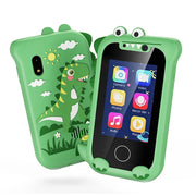 Kids Phone Gifts Toys for 3-12 Year Olds Toy Phone with Dual Camera MP3 Music Player Game Touchscreen Learning Toy Birthday Gift