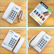 Corded Phone Landline Telephone with Mute, Pause, Hold, Redial, Desktop Phone Landline Радиотелефон for Home, Hotel, Office