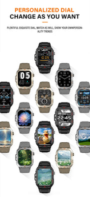 New SmartWatch Men Militray