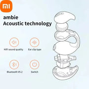 Xiaomi T75 Bluetooth Earphones Bone Conduction Wireless HiFi Stereo Sports Waterproof Earphones for Gaming and Music