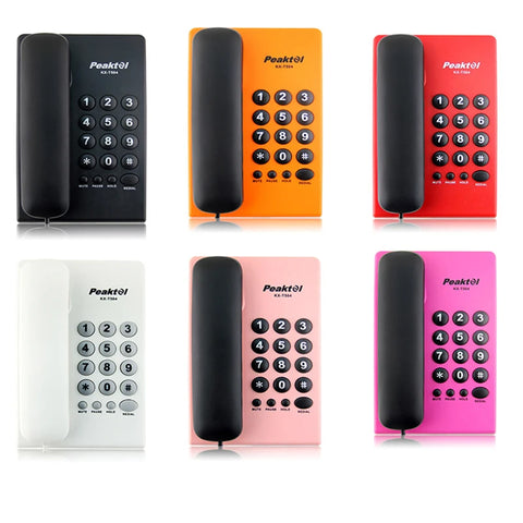 Corded Phone Landline Telephone with Mute, Pause, Hold, Redial, Desktop Phone Landline Радиотелефон for Home, Hotel, Office
