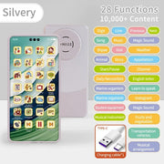 Montessori Baby Cell Phone Toys Children Simulation Phone Musical Early Educational Toy Infant Mobile Phone Model Vocal Toy Gift