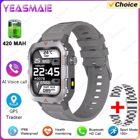 New SmartWatch Men Militray