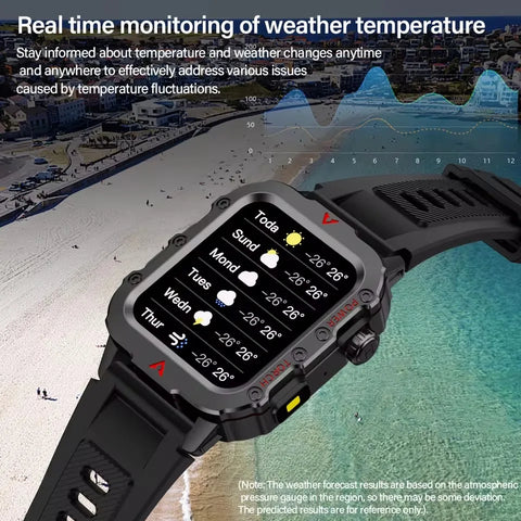 New SmartWatch Men Militray