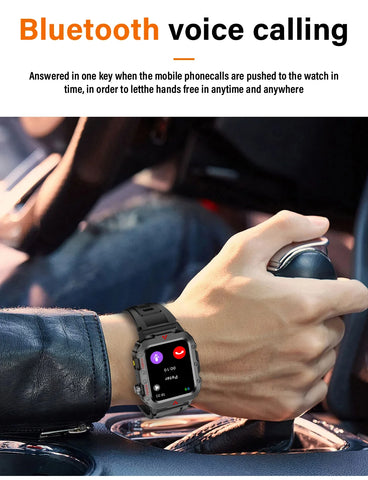 New SmartWatch Men Militray