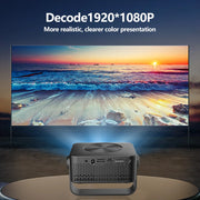 M60 Portable Projector Home 1080P HD Thin and Light Projector Mobile Phone Projection WIFI
