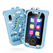Kids Phone Gifts Toys for 3-12 Year Olds Toy Phone with Dual Camera MP3 Music Player Game Touchscreen Learning Toy Birthday Gift