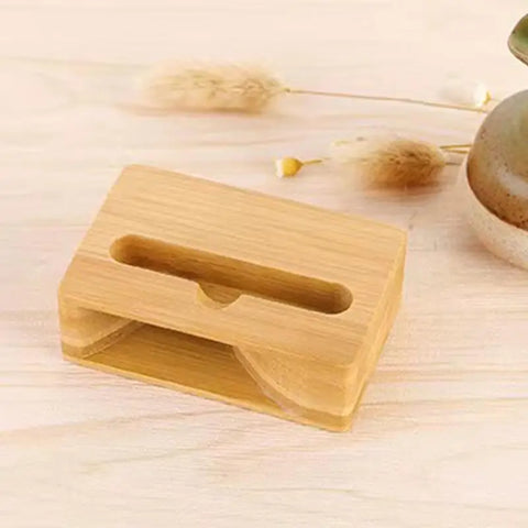 Wood Phones Mobile Phone Sound Amplifier Stand Wooden Phones with Sound Amplifier Phone Holder Desk Support