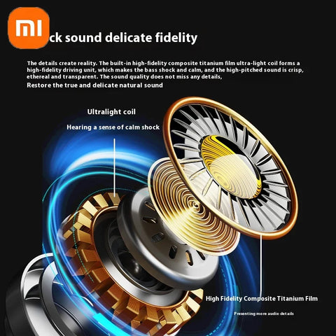 XIAOMI Redmi A98 Wireless Earphones Bluetooth 5.4 Earphones ENC Noise Reduction, Convertible Language ModeIn Ear with Microphone