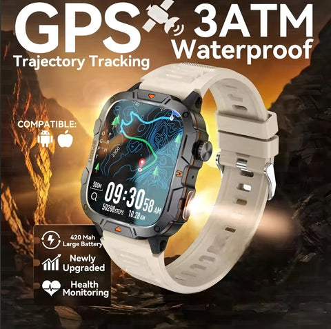 New SmartWatch Men Militray