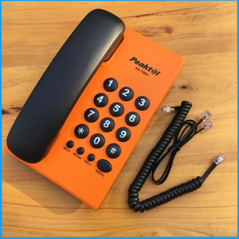 Corded Phone Landline Telephone with Mute, Pause, Hold, Redial, Desktop Phone Landline Радиотелефон for Home, Hotel, Office