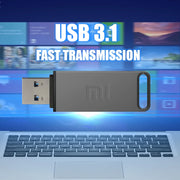Original Xiaomi Pen Drive 2 TB USB 3.0 Flash Metal Drive 1TB Large Capacity High Speed Transmission Storage Waterproof Storage