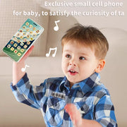 Montessori Baby Cell Phone Toys Children Simulation Phone Musical Early Educational Toy Infant Mobile Phone Model Vocal Toy Gift