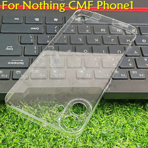 For Nothing Phone1 2 2A 3A Pro Phone Case Hard PC Clear Case Camera Protect Back Cover