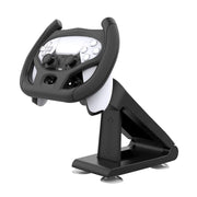 For PS5 Gaming Steering Wheel Multi Axis Steering Wheel Races Game Handle Holder with Bracket for Playstation 5 Game Accessories