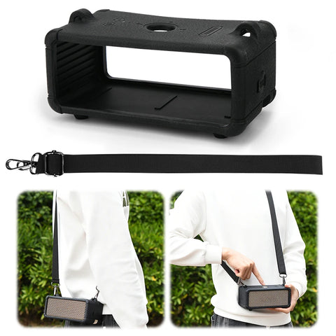 Speaker Protective Cover Anti-Scratch Silicone Portable Shell Shockproof Speaker Cover for Marshall Emberton III Speaker