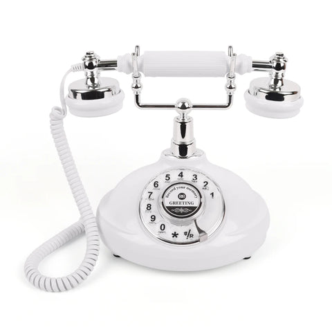 Hot sale wedding gift leave a message telephone Vintage style audio guestbooks antique Retro audio guest book phone For Wedding