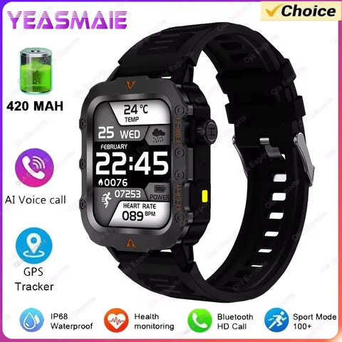 New SmartWatch Men Militray